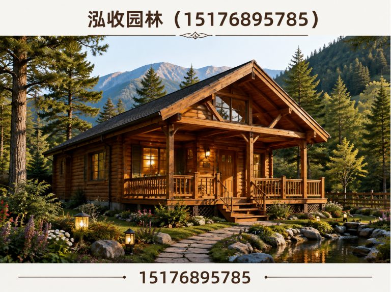 雅安京津冀防腐木工程展示图